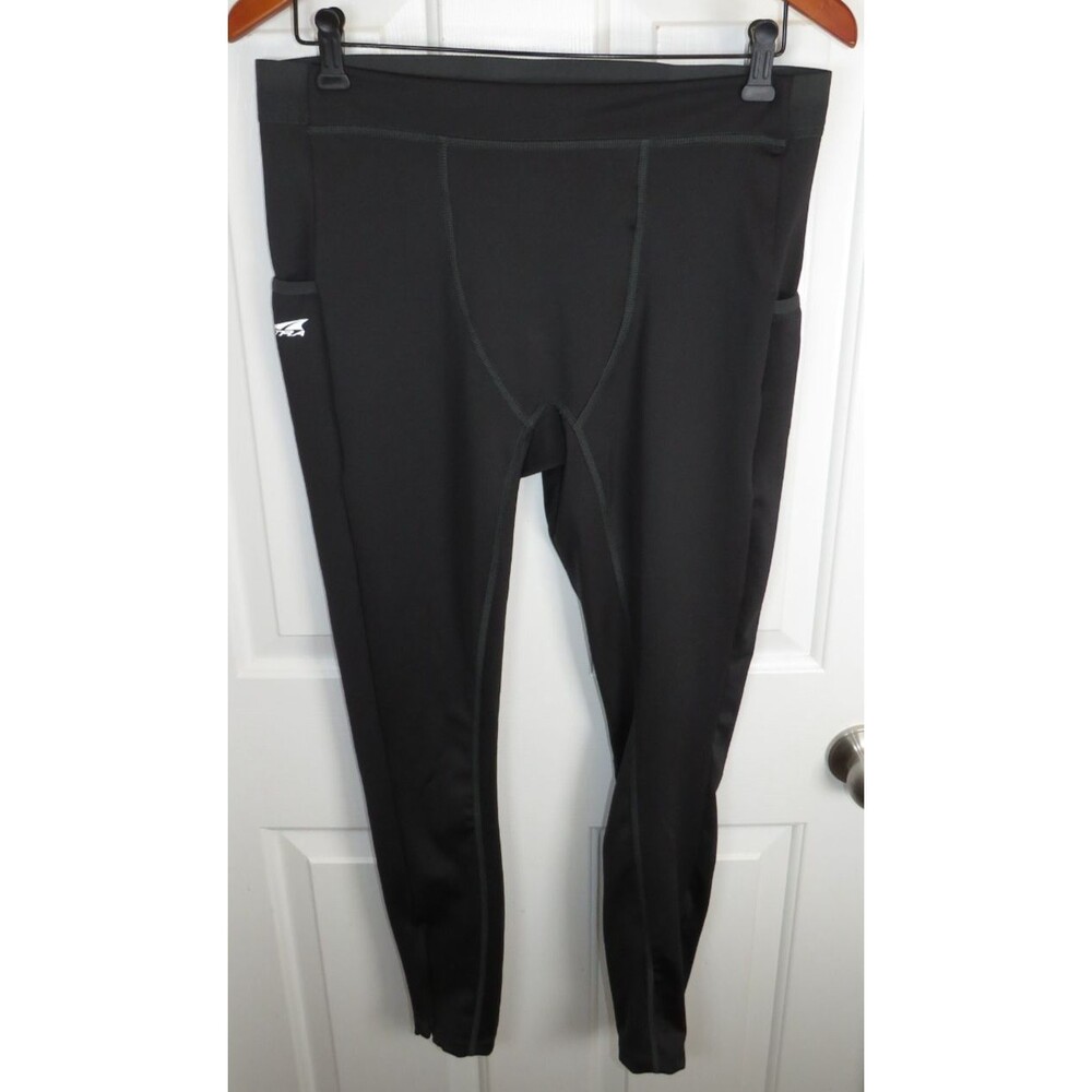Altra Core Training Tight Compression Running Pockets Zip Ankles Men's Size LG